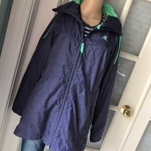 Salomon clima pro Like new purple rain/spring coat